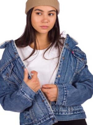 Levi's Ex Br Sherpa Trucker Denim Jas bij Blue Tomato kopen Levi's Ex Br Sherpa Trucker Denim Jas bij Blue Tomato kopen